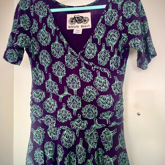 Effie’s Heart- The Montreal Dress - Artichoke - Picture 5 of 12